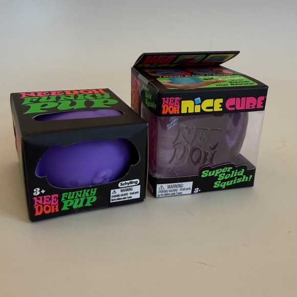NeeDoh Nice Cube Other - NeeDoh Nice Cube and Funky Pup new in box